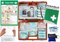 Verbandskoffer/Verbandskasten (G) Typ N -Paket 2- Erste Hilfe nach AKTUELLER DIN 13169 für Betriebe INKL. Verbandbuch + Notfallbeatmungshilfe & AUSHANG