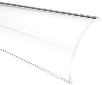 Nur LED Abdeckung für das Aluprofil Spree Klar 100 cm