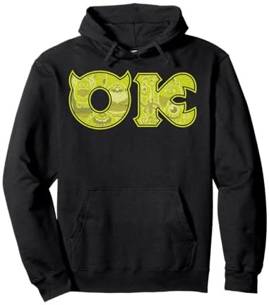 Disney Pixar Monsters University Oozma Kappa Felpa con Cappuccio