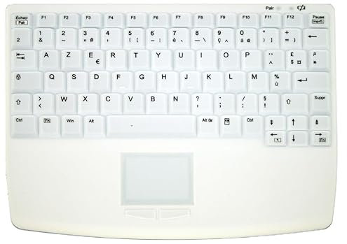 Active Key AK-4450-GFUVS-W/GE Tastatur RF Wireless QWERTZ Deutsch Weiß