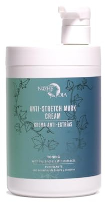 Noche y Día - Crema anti-smagliature rassodante - 1000 ml - Crema idratante per il corpo e tonificante - Per smagliature che appaiono in gravidanza e rapidi cambiamenti di peso - cosce, glutei,