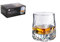 Acan Set de 6 vasos de cristal 33 cl, modelo frosty, juego de vasos con base gruesa para licores, cócteles, vino, cerveza, bar, restaurante, aptos para lavavajillas