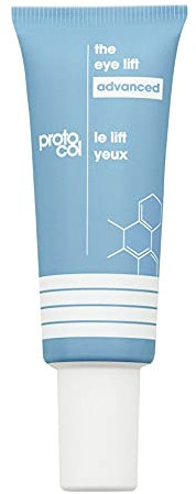 Proto-col - Advanced Eye Lift, 4-in-1 Augenserum, sofortige Anti-Falten und Anti-Aging-Behandlung für geschwollene Taschen und Augenringe, hergestellt mit veganem Kollagen (20 ml)