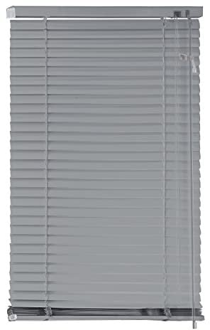 EXKLUSIV HEIMTEXTIL Aluminium Jalousie Lamellen 70 x 220 cm Silber