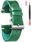 torbollo Lederarmband für Männer Frauen, weiche Top Grain Quick Release Watch Strap 18 20 22mm Ersatz
