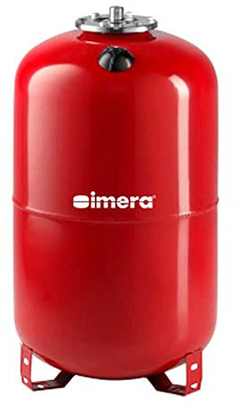Imera - Vaso de Expansión Para Calefacción - 8 Bar Membrana EPDM Intercambiable - Certificado y Testado (Sin soporte, 100L)