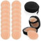 TSHAOUN 8 Pairs Silicone Nipple Covers, Reusable Nipples Pasties for Women, Adhesive Round Silicone Nipple Pads Cover for Boobs Invisible Breast Petals with Travel Case (Clear)