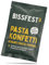 Bissfest Veganer Parmesan 3x70g - Vegane Streukäse Alternative auf hochwertiger Cashewbasis - Glutenfrei & Frei von Zusatzstoffen und künstlichen Aromen