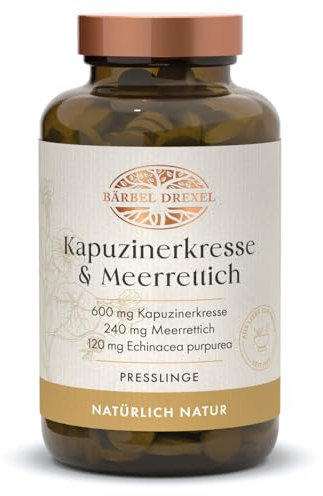 Kapuzinerkresse, Meerrettich, Echinacea und Vitamin C (360 Stk) Naturheilkunde BÄRBEL DREXEL®