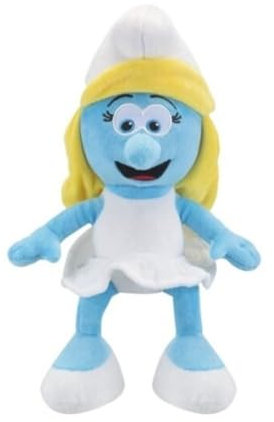 Grupo Moya Plüschfigur Schlümpfe, 32 cm, gefüllt und außen aus 100 % recyceltem Material, geeignet für alle Altersgruppen (Schlumpfine)