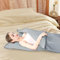 Infrarot Saunadecke, Fern-Infrarot-Sauna Decke, 2 Zone Temperaturkontrolle Infrared Sauna Blanket, Tragbare Sauna mit Controller für Zuhause, Schönheitssalon, Spa (Kein Reißverschluss)