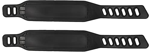 Beausoleil 2 Paar Bewegung Fahrrad Pedal Riemen Verbreiterte Fahrrad Pedal Riemen für Bewegung Fahrrad Stationärer Zyklus Haus oder Fitnessstudio