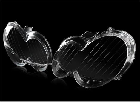 Frontscheinwerfer Shell Für -Benz Für W209 Für CLK Für 2 Tür 2003-2009 Auto Front Scheinwerfer Objektiv Abdeckung Scheinwerfer Abdeckung Transparent Lampenschirm Scheinwerfer Lamp Shell(Left and Right