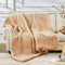 ShowyLive Coperta Plaid Super Morbida Coperta Pile Invernale da 1000 g/m² per Divano, Soggiorno -Coperta Lana Matrimoniale & Letto Singolo Adatto Adatto a Tutte le Stagioni (Cammello, 180 * 230cm)