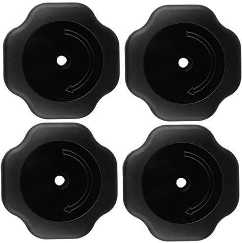 LALADEFIEE 4pcs Pressure Cooker Cover Knob 19mm Replacement Grip for Pot Lid Explosion Proof Kitchen Cookware Knob for Safe and Easy Handling of Wok Pans and Pressure Cookers