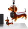 Whiskey Decanter Funny Dachshund-Shaped Whiskey Bottle Red Wine Decanter Decorative Whiskeys Glass for Whiskeys Lovers, Dog Lovers 17 X 16.5 X 7 Cm