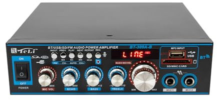 verstärker HiFi verstärker verstärker Bluetooth Stereo verstärker HiFi Stereo Sound Humanised 12V/ 220V SD/USB-Karteneingang Wiedergabe Musik Verstärkung Hause Cafés Geschäftstreffen oder Geschäften