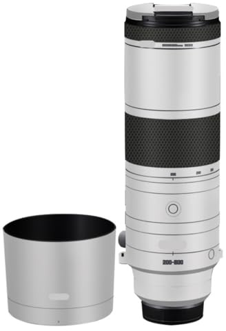 200-800 6.3-9 Skin Lens Camera Skin Wrap Vinyl Protective Sticker Photography Accessories for Canon RF200-800mm F6.3-9(Matte White)