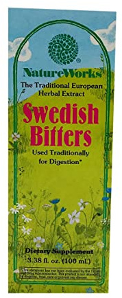 Natures Way Natureworks Swedish Bitters, 3.38 Fl Oz (Pack of 1)