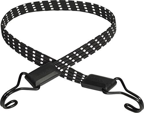 Master Lock 3229EURDAT Flaches, reflektierendes Gummi Spannseil, 80 cm