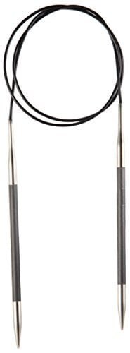 Karbonz-Rundstricknadel, Stärke 2,5mm; (Länge 80cm) - Neuheit!!! Hi-Tech aus Karbonfasern!!!, Schwarz