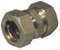 Raccordo diritto intermedio doppio o-ring 18mm per tubo multistrato a stringere