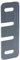Generic Quick Align Hinge Shims 100 x 1 x 35mm, Modern/Classic Style, Steel, Unfinished, Pack of 15