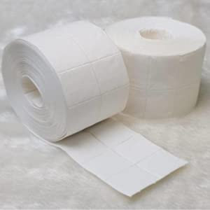 SONAILSOFRENCH - rouleau de 500 cotons ongles en cellulose