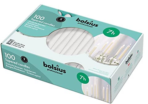 Homecraft Tapered Candle 25 cm Box of 100.