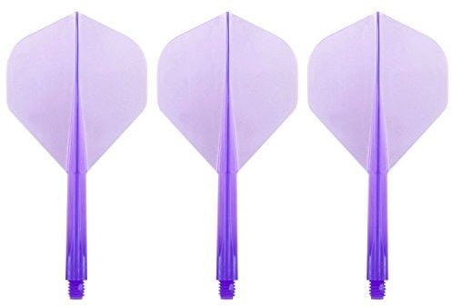 Condor Zero Stress Flight System | Standard Size | Dart Flights | Multiple Sizes | Multiple Colours (Clear Purple, Medium)