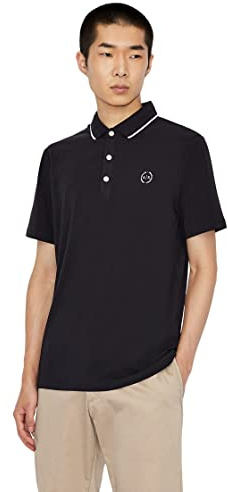 Armani Exchange Herren Slim Fit Stretch Cotton Jersey Polo Polohemd