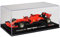 Ferrari SF90 Nr 5 Sebastian Vettel Saison 2019 Matt Rot mit Sockel und Vitrine 1/43 Burago Modell Auto