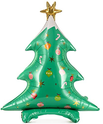 Stehender Folienballon Weihnachtsbaum 78x94cm Weihnachtsdekorationen