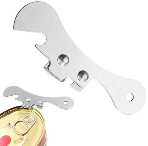 Manual de abrelatas de camping - Abrelatas de pared para exteriores | Abrelatas montado en la pared llavero para casa, oficina, bar, restaurante Delr