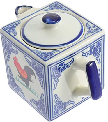 YARNOW 1pc Rooster Shaker Olive Oil Decanter Ceramic Oil Dispenser Salad Oil Dispenser Liquid Condiment Dispenser Ceramic Condiment Bottle Japanese Oil Pot Vinegar Ceramics Soy Sauce