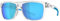 ER00 HD polarisierte XL Sonnenbrille für Herren und Damen, Angeln, Laufen, Radfahren, Segeln, Fahren, Wandern und Outdoor-Sport, Geschenke, F20145-Kristall/Weißblau, X-Large