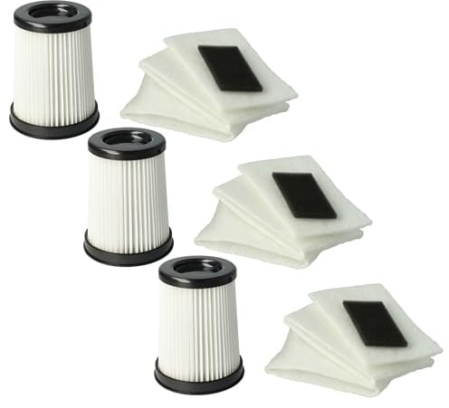 vhbw 15x Filter Ersatz für Dirt Devil 2828001 für Staubsauger
