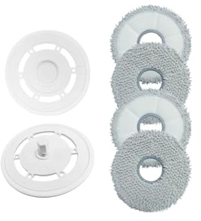 GUWIE Wischtuchhalter, Wischpad, kompatibel mit ECOVACS Deebot T20 Omni / T20 / T20 Max / T20 Pro, Ersatz von Ersatzteilen for Roboterstaubsauger Ersatzteile