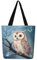 Homewish Eule Tier Nette Tragetasche Frau Schulter Top-Griff Taschen Leinwand Tasche Mit Innentasche für Reisen, Einkaufen
