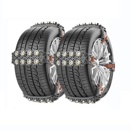 XFEU_sp Schneekette Für BMW X3 2018-2023 2024 2025 G01, Schneeketten, Reifenketten, Einfach Zu Montieren, Einsetzbares Rutschfestes Geeignet Für Schnee Schlamm Klettern Und EIS,B-Black