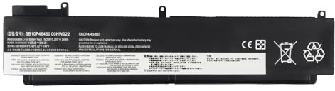 Oyomba 00HW022 00HW023 Laptop Akku für Lenovo ThinkPad T460s T470s Serie SB10F46474 SB10F46475 00HW036 00HW037