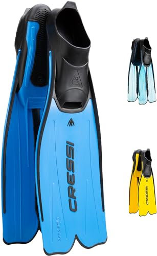 Cressi Unisex Flossen Rondinella, blau, 45/46, CA182045