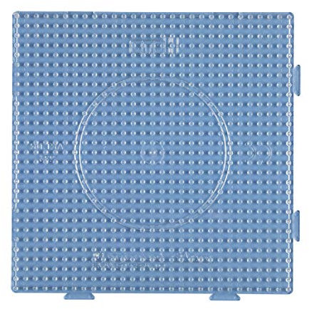Hama – 234tr – Kreativset – Midi Platte – quadratisch assemblable transparent, 1 Stk