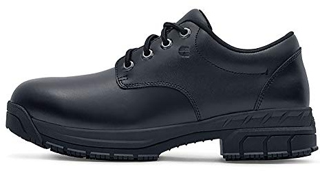 Shoes for Crews Mary Jane II – Comfortable Work Shoe, Leather Upper, Cushioned Insole, Slip-Resistant Outsole, Classic Office Style, OB E SRC – for Women Black