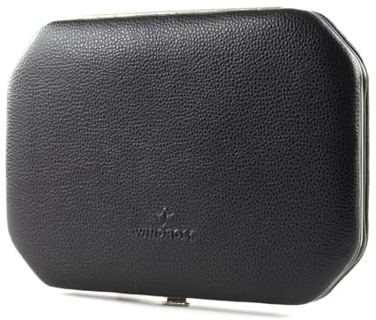 Windrose Beluga Bügel Manicureetui 17 cm schwarz