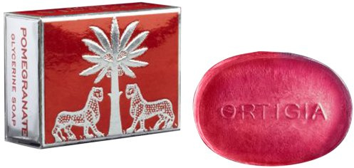 Pomegranate Scented Soap Bar Glycerine Melograno Ortigia Sicilia Gift 40 g
