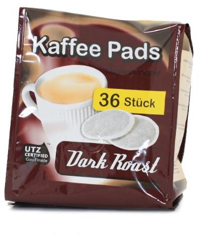Cafeclub Capsules de Café Supercreme Dark Roast 36 Pads pour Senseo