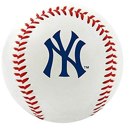 Rawlings Pelota de béisbol con Logo de MLB, MLB, Color Blanco, tamaño Official