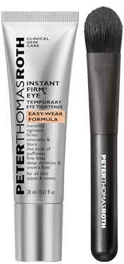 Peter Thomas Roth Instant FIRMx Eye Temporary Eye Tightener Easy-Wear Formula – Sofort Straffendes Augenserum gegen Tränensäcke, Falten & Krähenfüße – Anti-Aging Augenpflege mit Peptiden