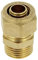 COMAP Raccord à compression mamelon union mâle pour tubes PER - 16x1,5 - 1/2 - TuboPEX - 9400304